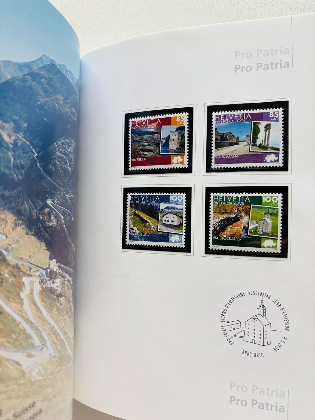 Alle Briefmarken: 2008 Jahrbuch Schweizer Briefmarken postfrisch ** Kat. 160.- – Neu und originalverpackt aus Müswangen von buyin 7