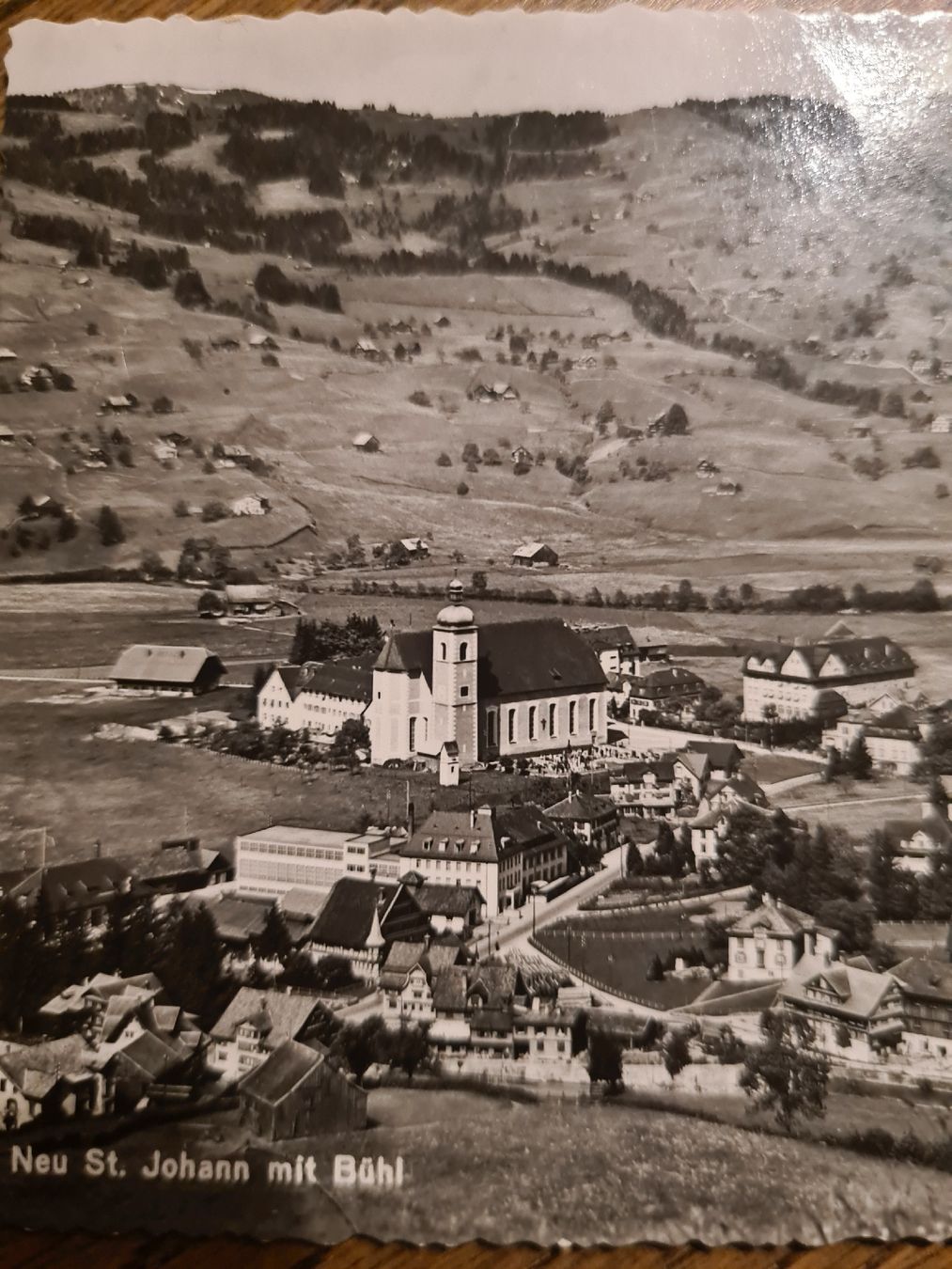 Ansichtskarten: Neu St. Johann mit Bühl 1940 – Gebraucht aus Ebikon von Donar50 1