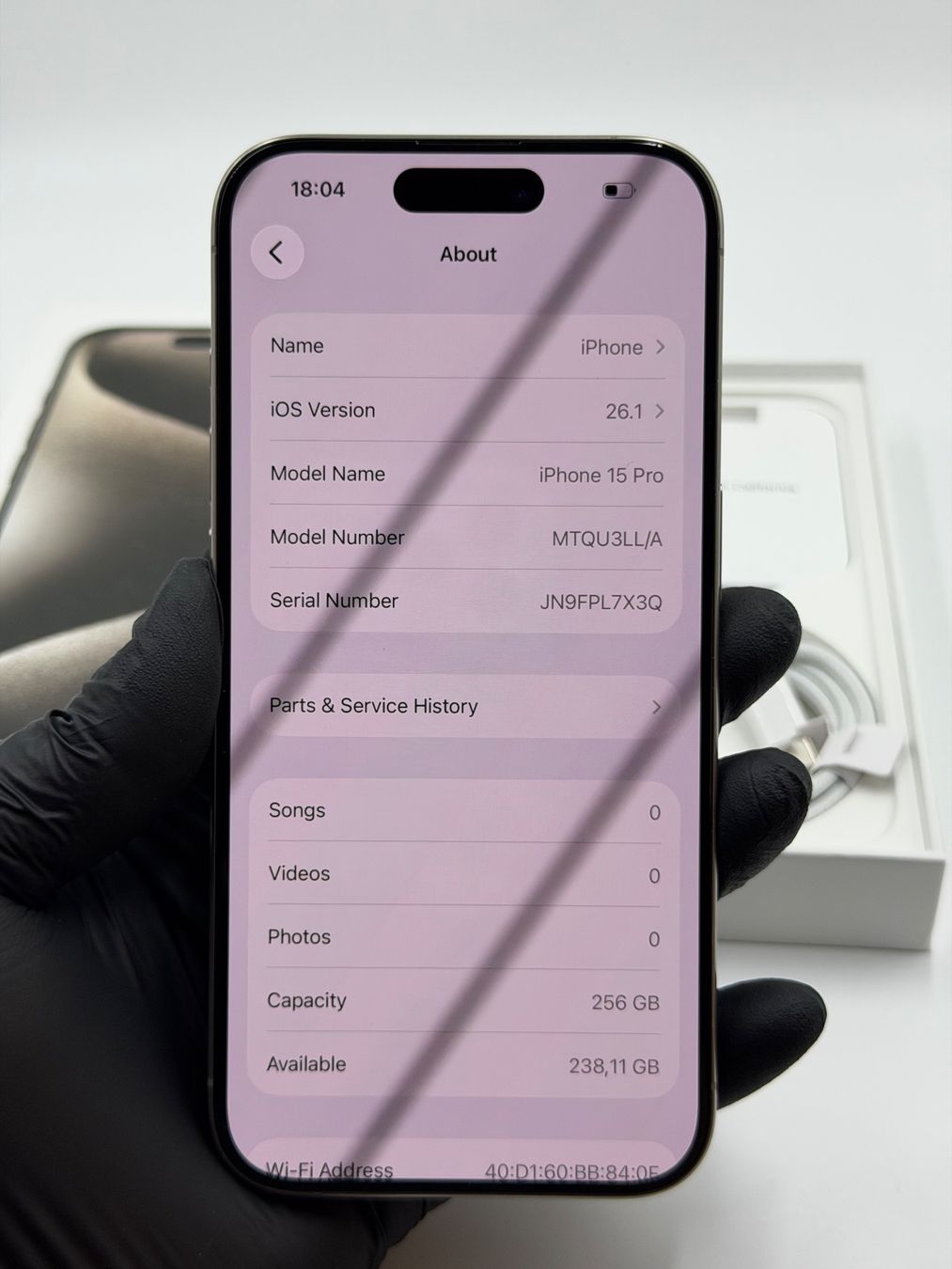 Apple Telefoni cellulari / Smartphones: iPhone 15Pro 256gb Titanium – Nuovo (secondo la descrizione) da Chur venduto da ReplaceHub 6