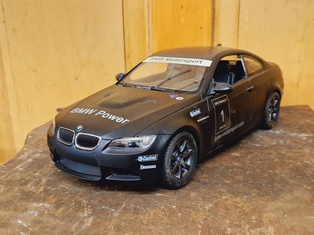 BMW Modellauto aus Kunststoff, BMW Power, Motorsport