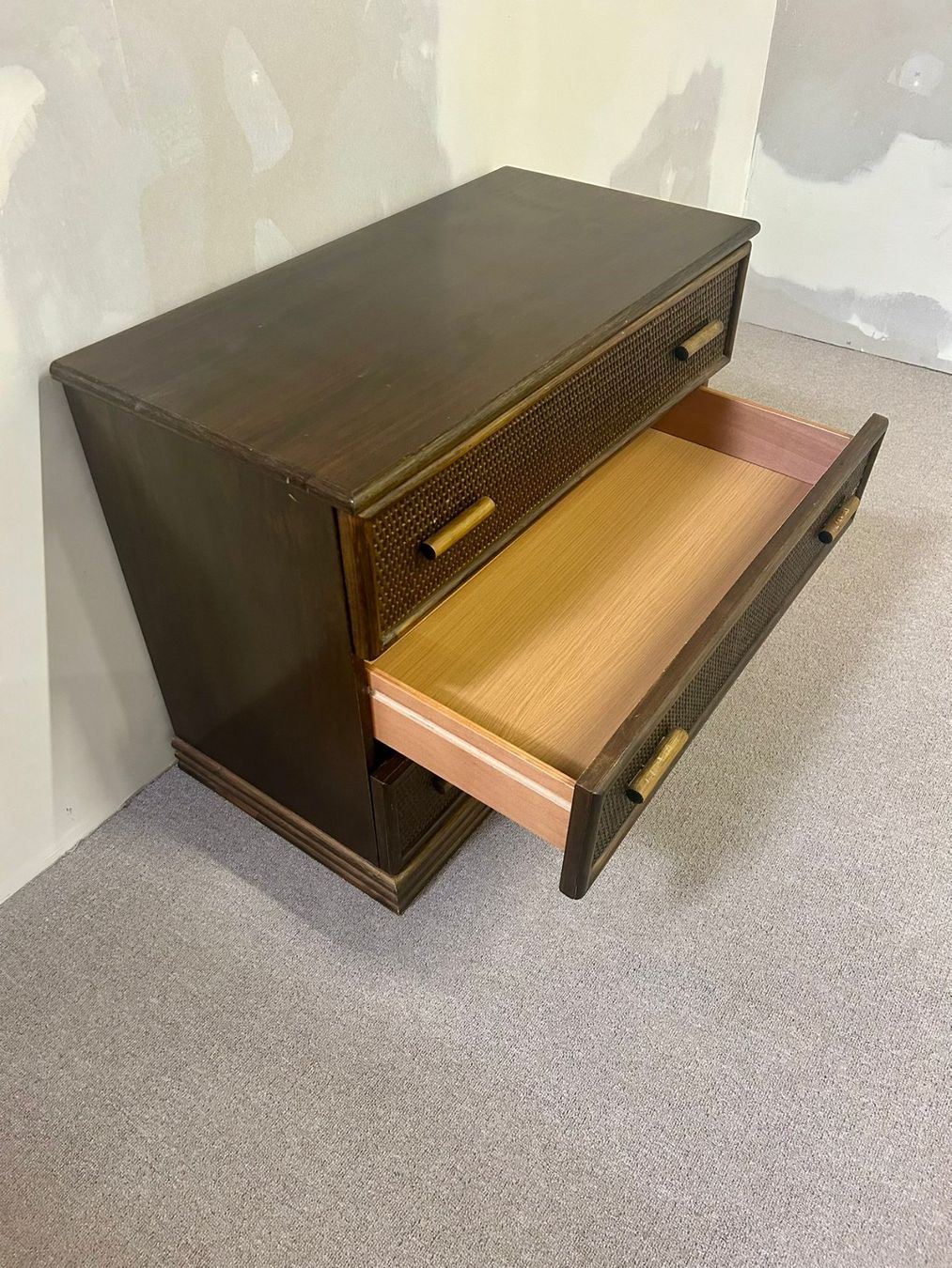 Kommoden: Vintage Rattan Bambus Kommode 3 Schubladen – Gebraucht aus Rickenbach ZH von Der-Insider 2