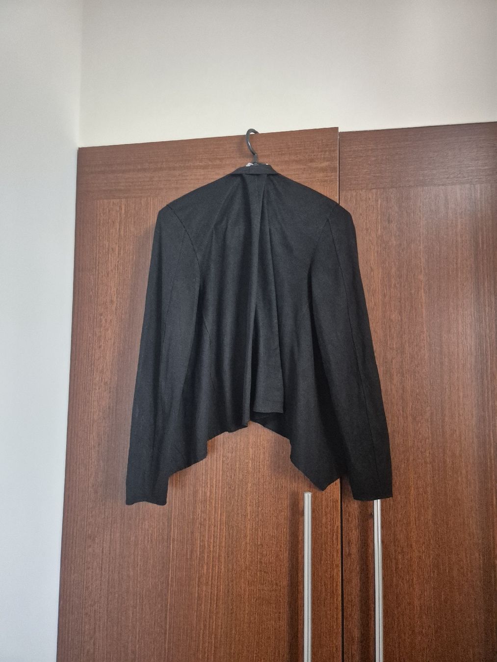 Giacche: Schwarzer leichter Blazer, Gr. M, elegant, Wildlederoptik – Usato da Romanshorn venduto da Enilec02 1