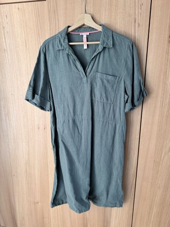 Leinen Tunika/ Kleid von Street One, Gr 42 