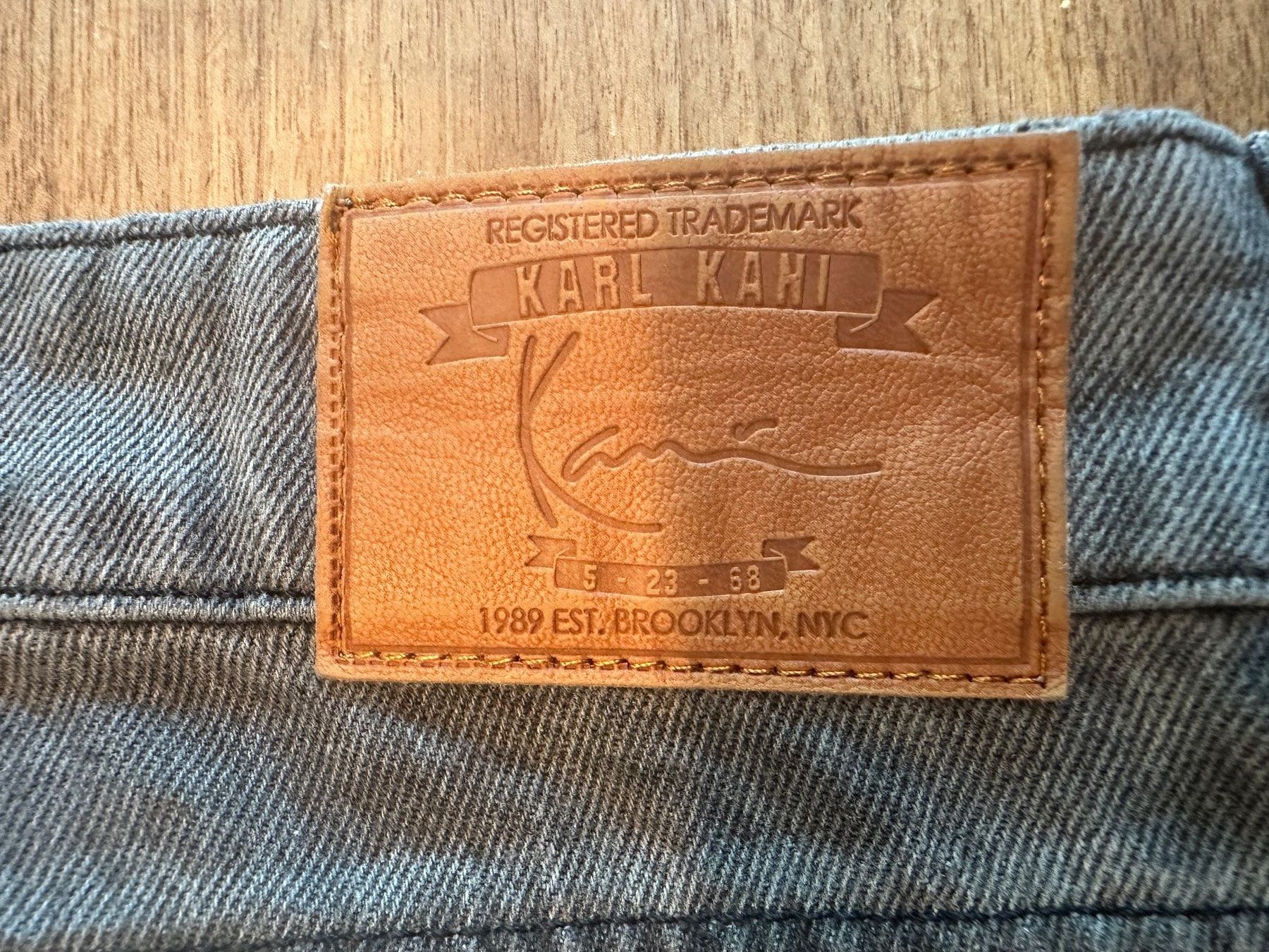 Jeans: Jeans, Karl Kani, grau, M – Usato da Winterthur venduto da manelio113 4