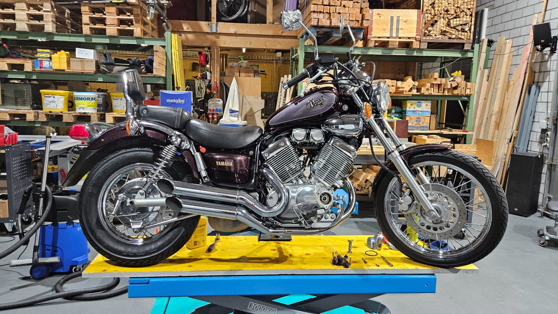 Yamaha Chopper: Yamaha XV 535 – Usato da Schönenberg TG venduto da Tomscars