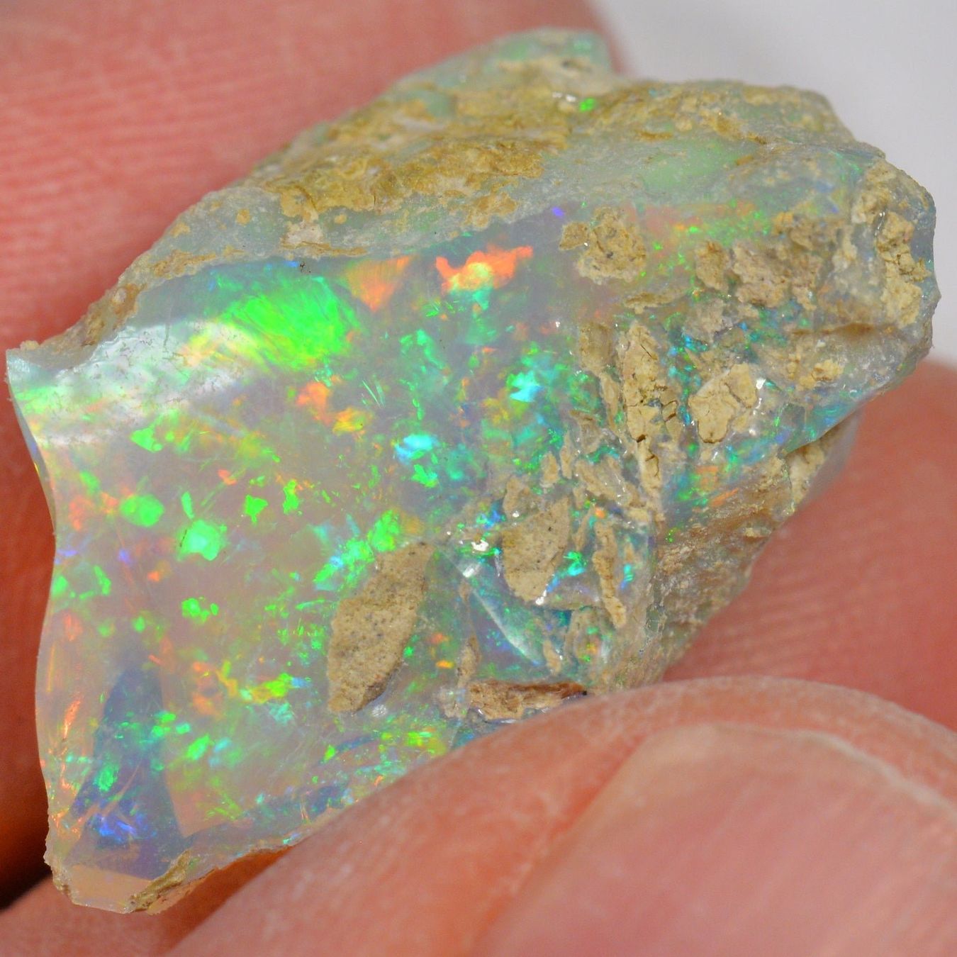 Pietre preziose: 18.3 Karat - Roher Äthiopischer Welo Opal – Nuovo (secondo la descrizione) da Rüti ZH venduto da DeinOpal 2