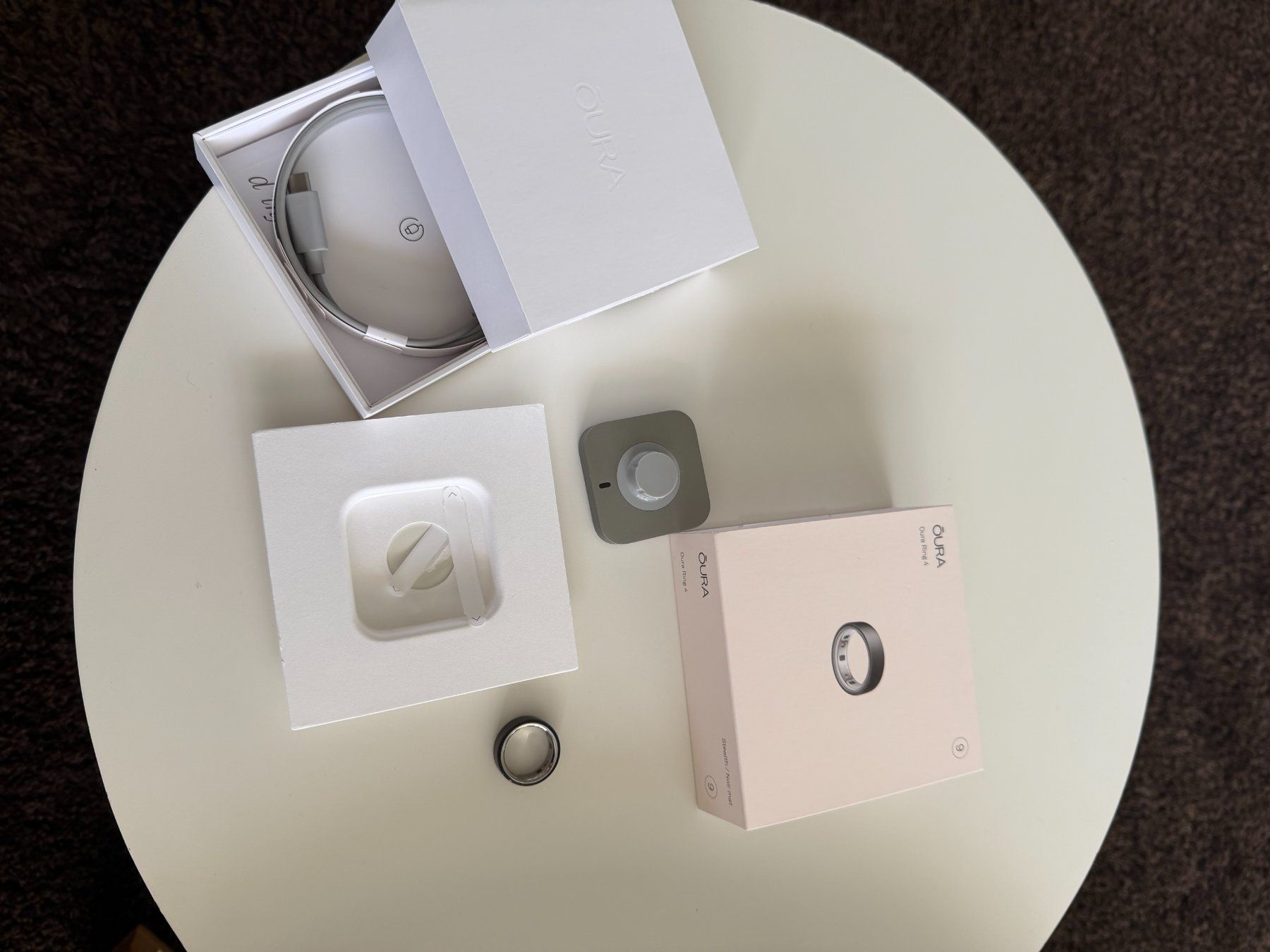 Anelli: Oura Ring 4 / size 9 / stealth – Usato da Schötz venduto da Spesso
