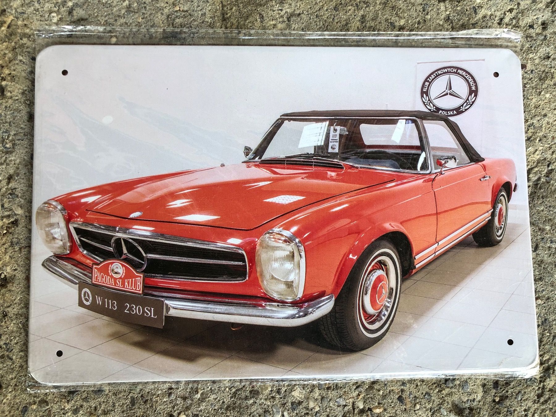 Insegne: Mercedes Benz pagode Oldtimer classic – Nuovo e nell'imballaggio originale da Reinach AG venduto da rares75