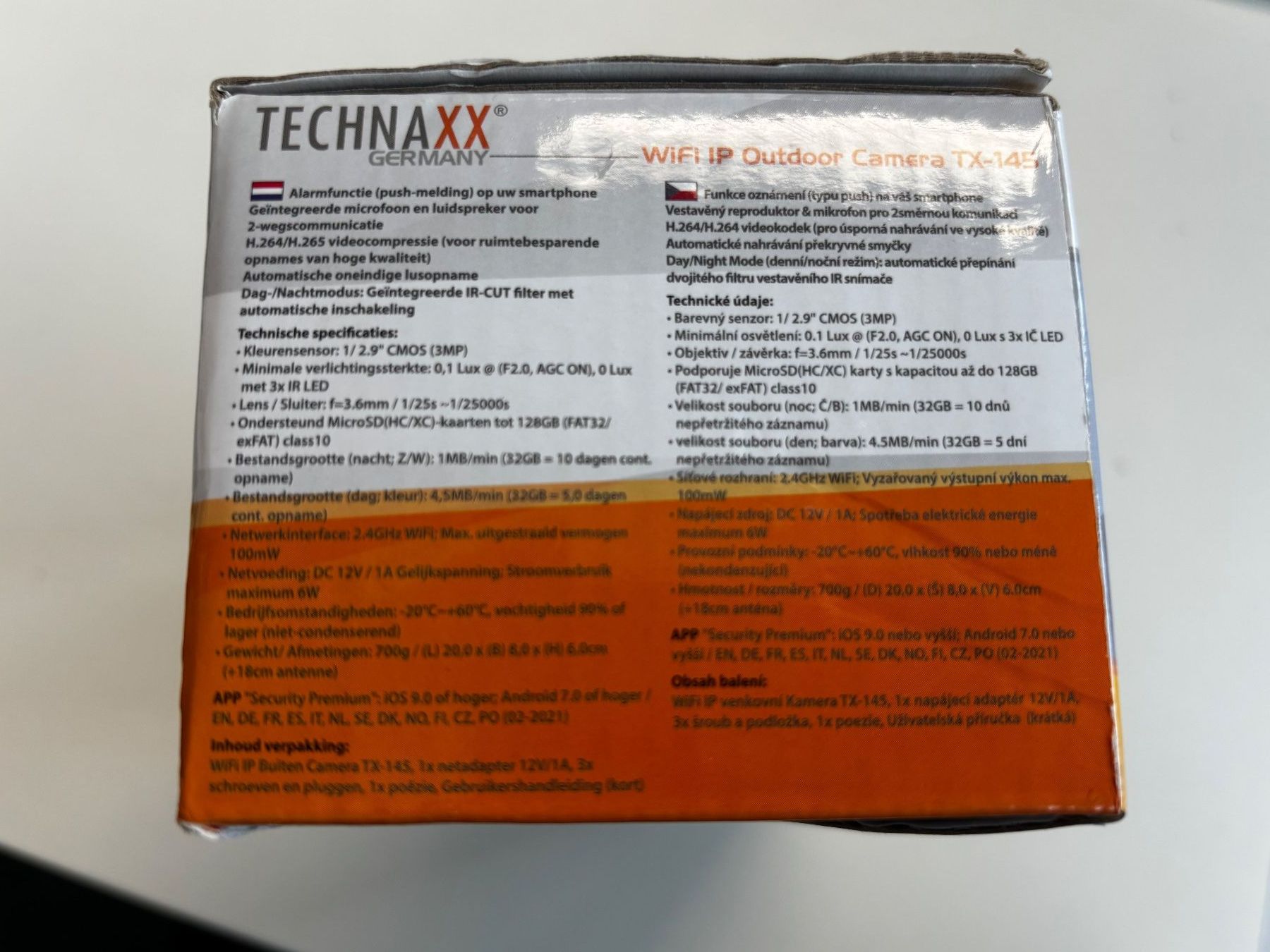 Technaxx Camcorder: TECHNAXX WiFi IP Outdoor Camera TX-145 Neu – Neu und originalverpackt aus Frauenfeld von Staatsanwaltschaft 4