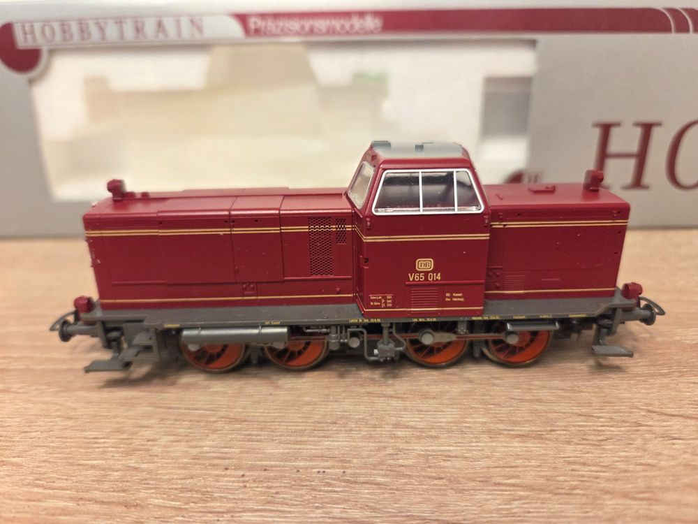 Hobbytrain 62651 Diesellok V65 DB H0 (Neuf avec emballage d'origine) à ...
