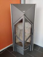 Hase Kaminofen Galeria 9 kW Stahl grau gebraucht