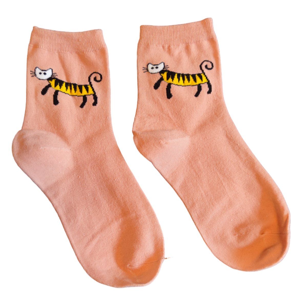 Socken: Socken Katze / Tiger / Cats – Neu und originalverpackt aus Zürich von amysmith