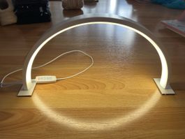 Bogenlampe mit Dimmer weiss guter Zustand
