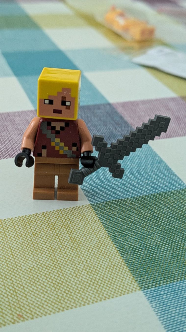 Lego Giocattoli: Lego Minifigur -  Minecraft Endkriegerfigur – Usato da Staufen venduto da Fleby84