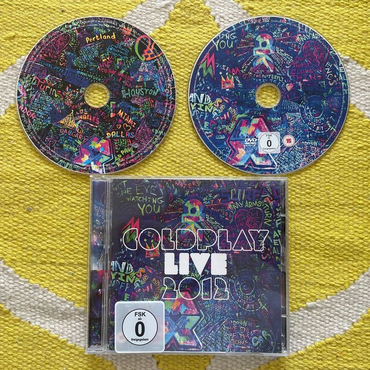 COLDPLAYCD+DVD LIVE 2012 Kaufen auf Ricardo