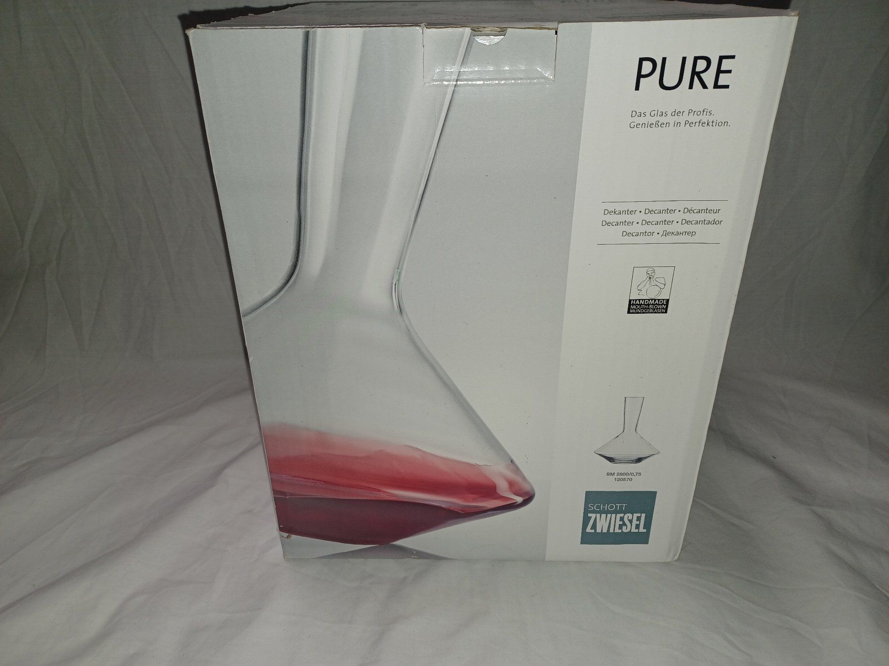 Zwiesel Bicchieri: Wein-Dekanter/-Karaffe (1) – Nuovo e nell'imballaggio originale da Linthal venduto da Luther