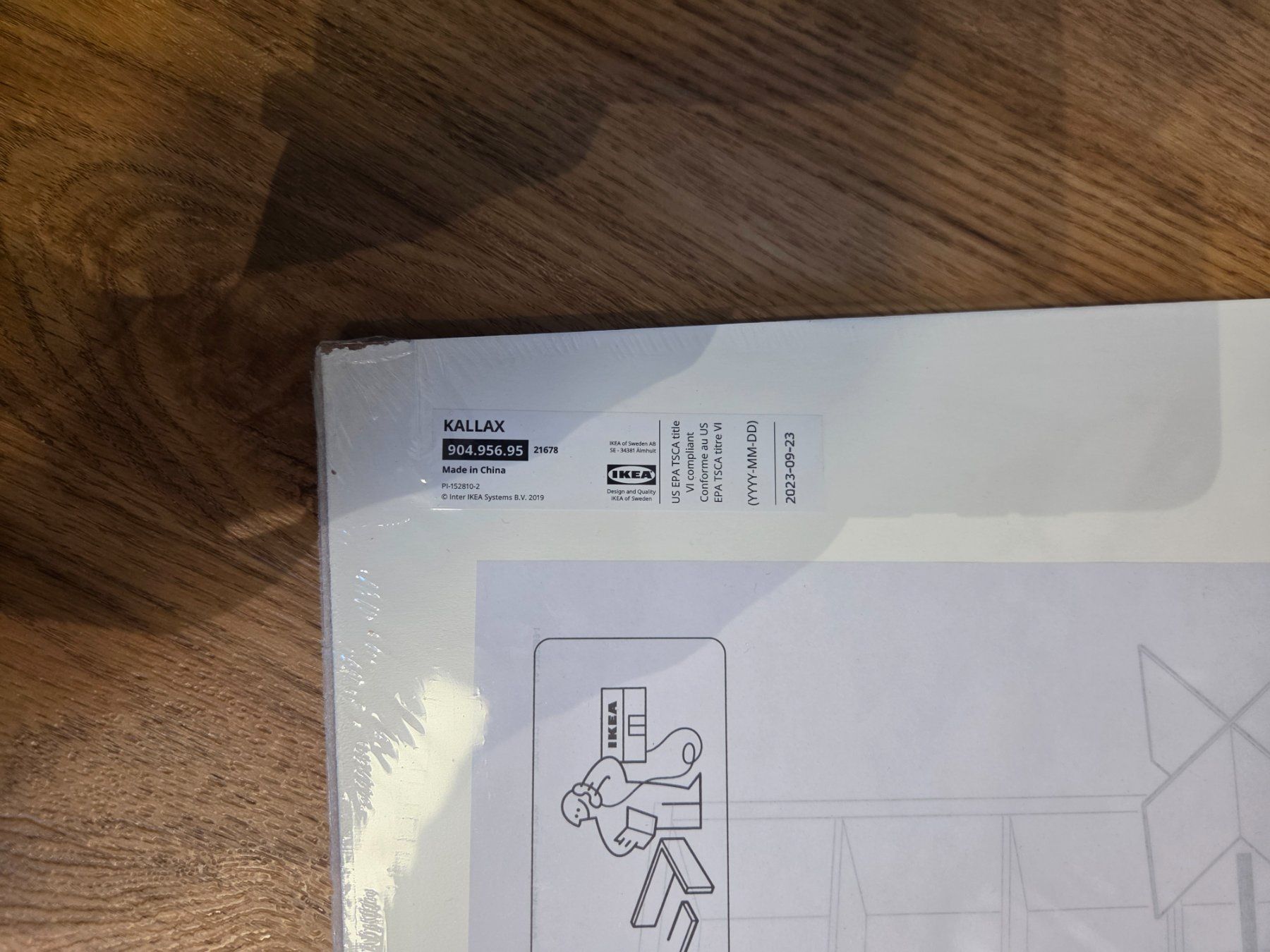 Ikea Scaffali: Ikea Kallax Einsatz mit Fach, X, weiss – Nuovo e nell'imballaggio originale da Heinrichswil venduto da frankie19860 8