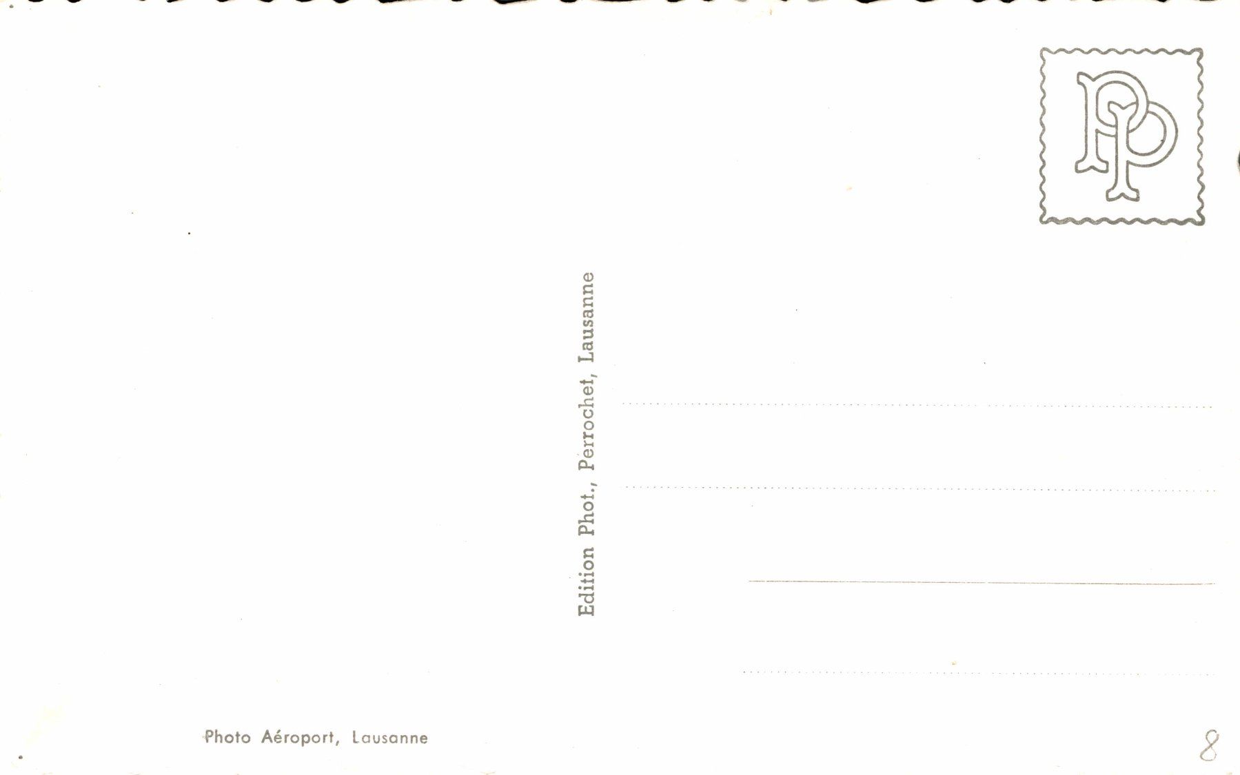 Cartoline postali: Morges, vu d'avion – Usato da Bronschhofen venduto da Astore 1