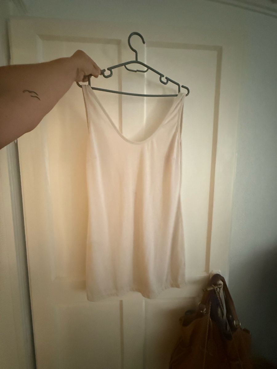 Vestiti: Robe blanche dentelle franges taille S bon état – Usato da Vevey venduto da lol_kfp8 7
