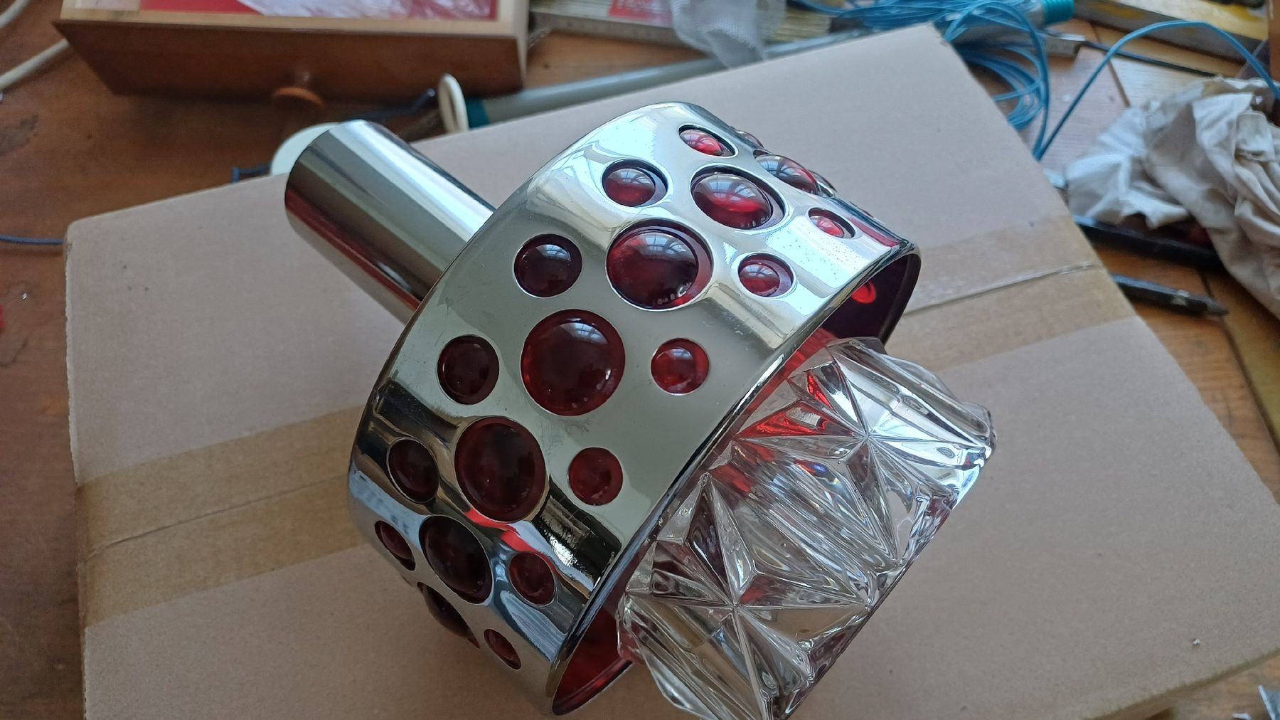 Lampade: Schöne 70er Deckenlampe – Usato da Flawil venduto da Naphtali 8