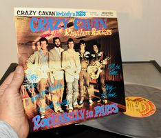 Crazy Cavan And The Rhythm Rockers PARIS 10" FRANCE VG++/EX