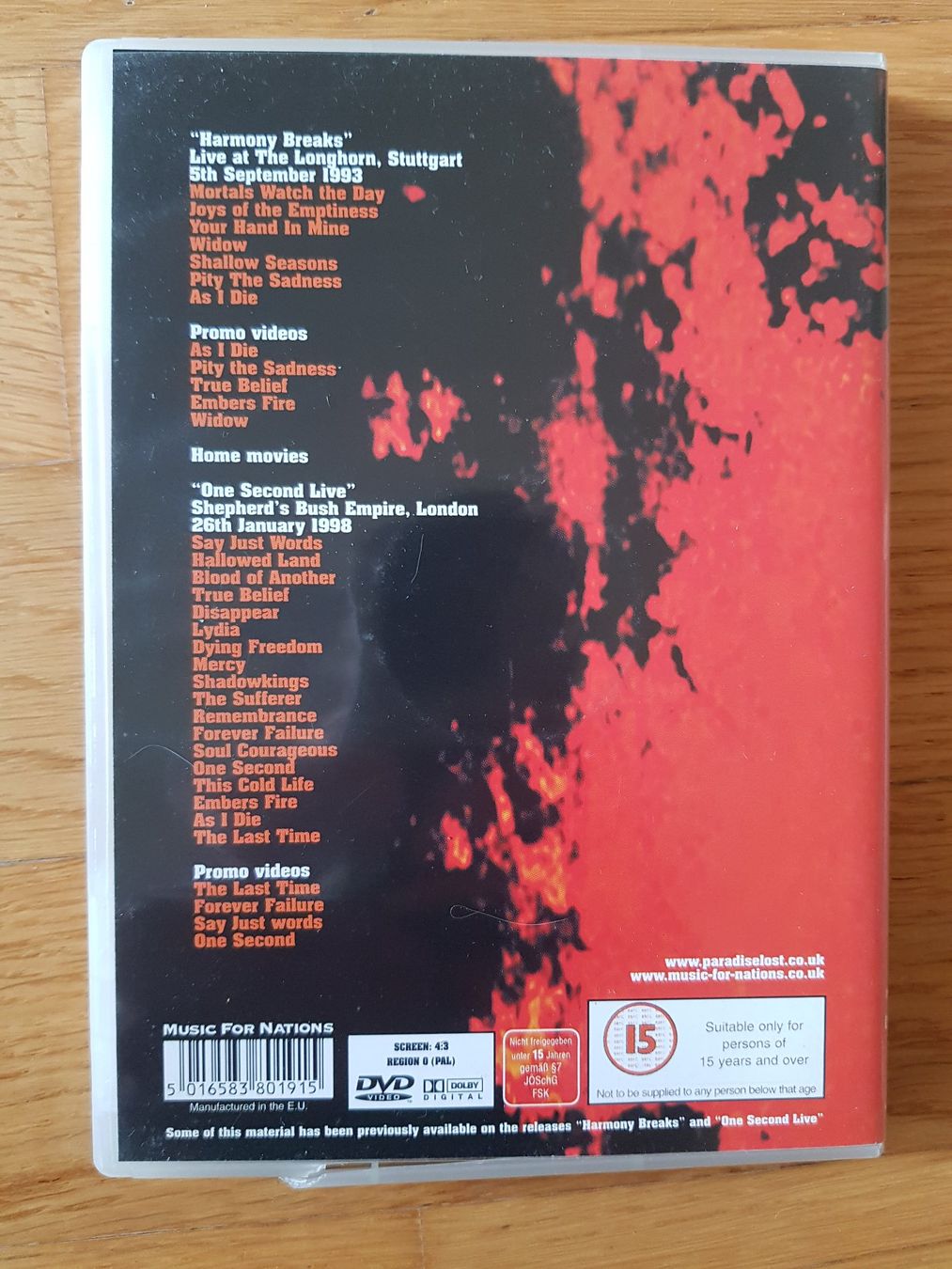 CD: Paradise Lost - Evolve (DVD) - rare ! – Nuovo (secondo la descrizione) da Martigny venduto da yan_7tnz 2