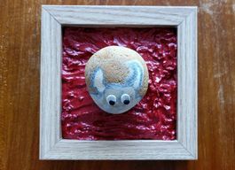 Stone Art  «Toro», absolutes Unikat, Top Deko
