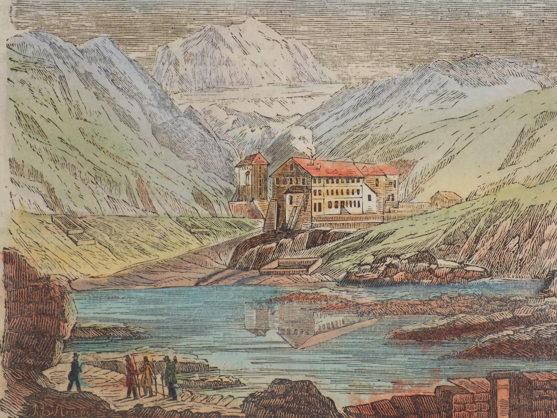 Incisioni: Hospiz grosser St.Bernhard – Usato da Risch venduto da Rischli15 1