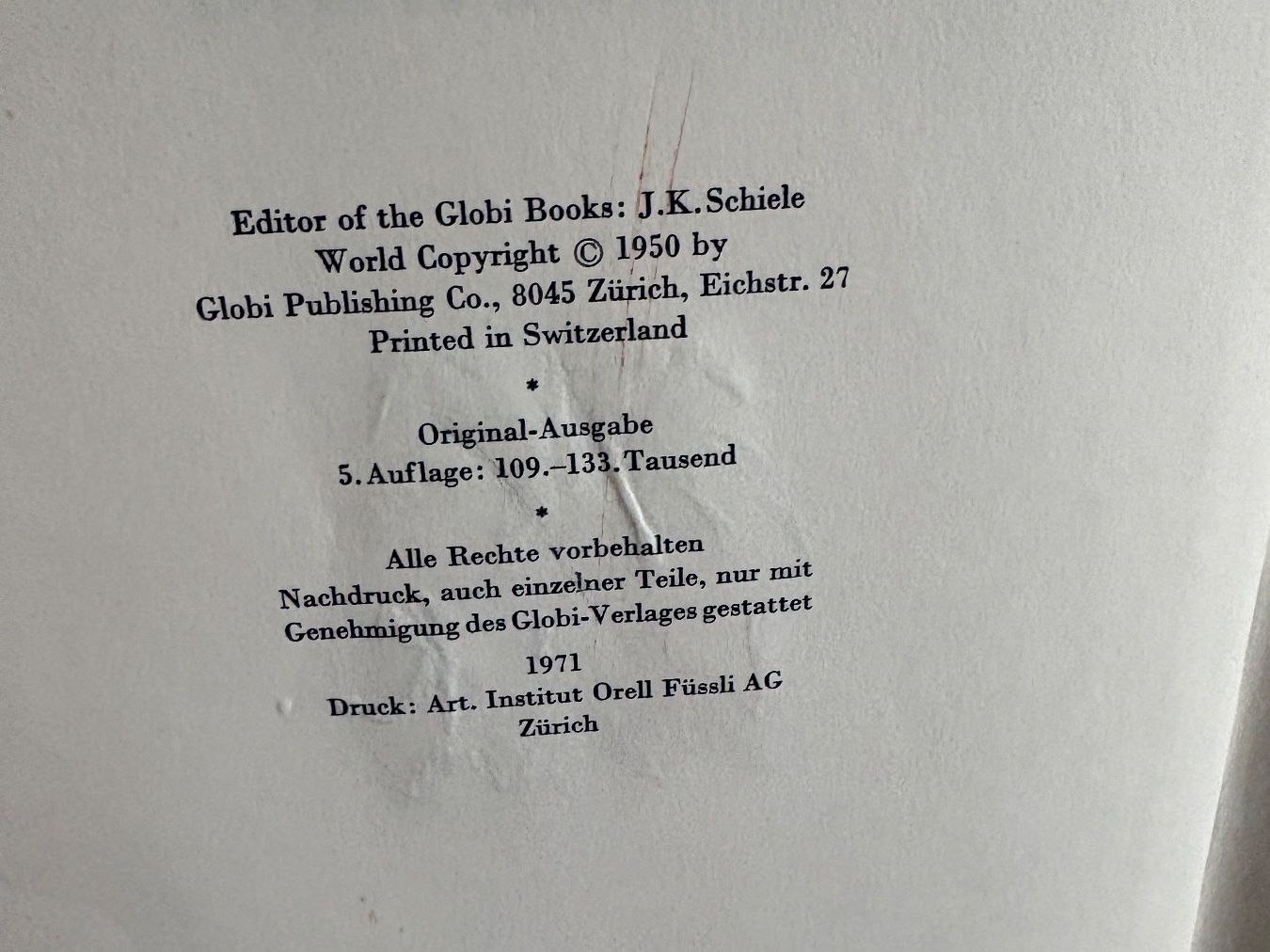 Libri: Freund Globi im Urwald – Usato da Zürich venduto da sch_kqj7 1