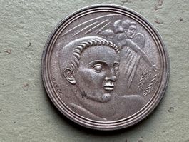 Basel 1950 Silbermedaille Gymnastique Championat du monde