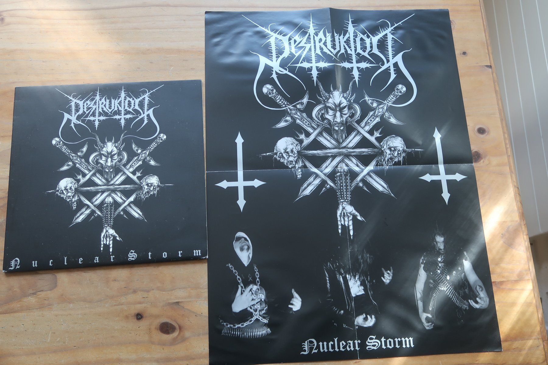 Dischi in vinile: DESTRUKTOR - NUCLEAR STORM - mit POSTER - VINYL LP – Usato da Basel venduto da Patiscat 5