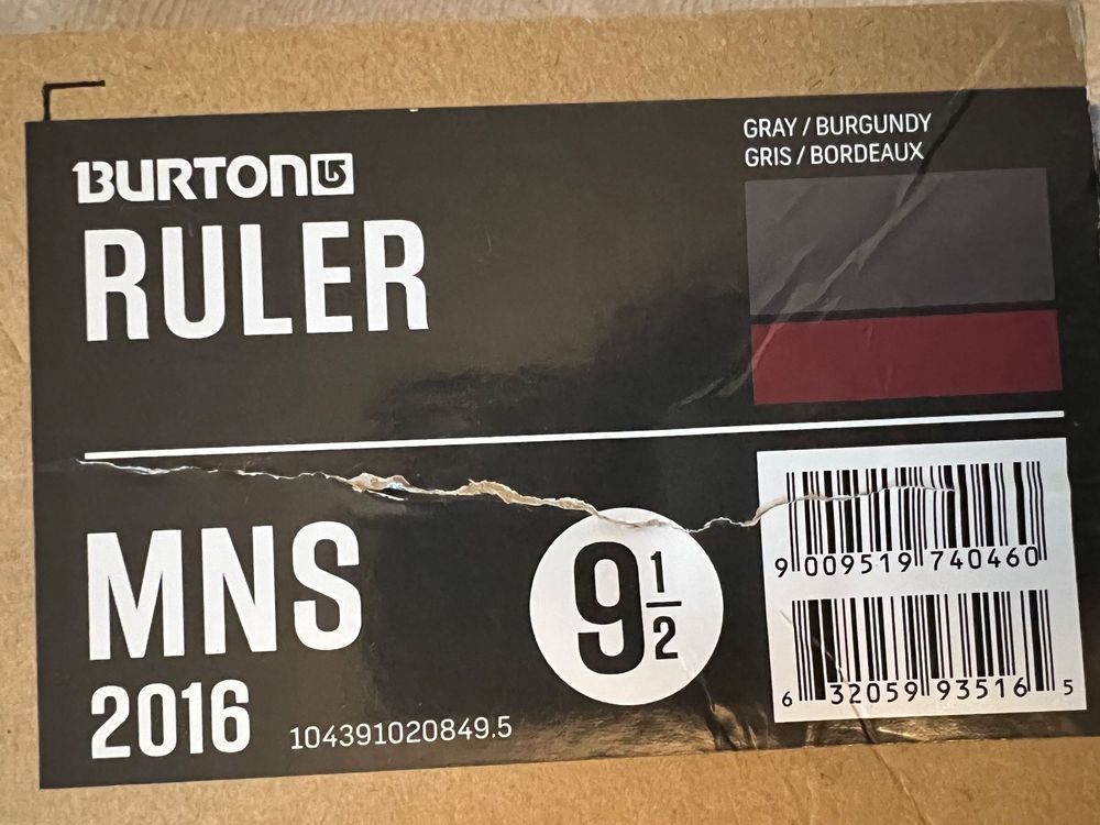 Burton Ruler 2016 Kaufen auf Ricardo