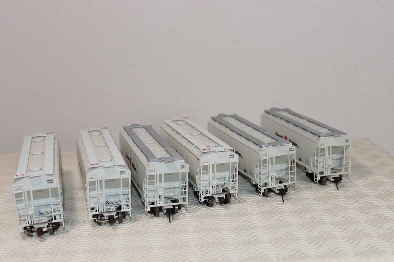 Modellini di ferrovie: 6 Ciment Québec Wagen ( 593 ) – Usato da Kerzers venduto da Winu64 8