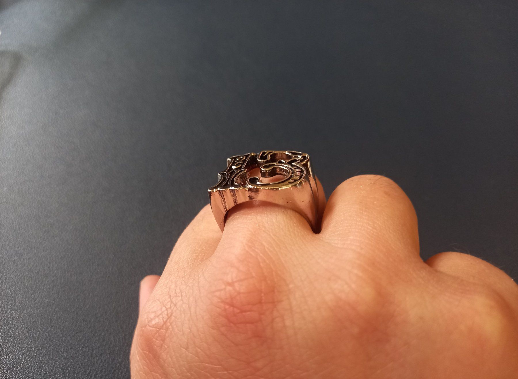 Ringe: Ring Glücksbringer Nummer 13 Poker - GR12 - Bague numéro 13 – Neu und originalverpackt aus Bussigny von NATURALO 7