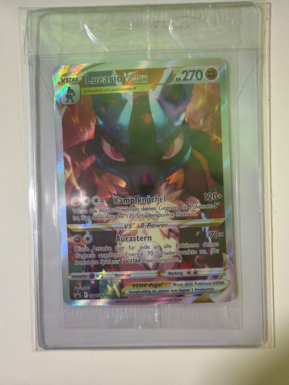 Pokémon Carte collezionabili: Pokemon Lucario Karte – Usato da Wettingen venduto da Airjordan