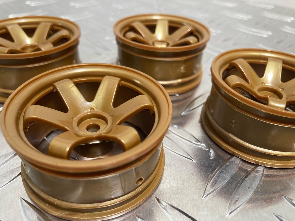 RC Felgensatz 1:10 «NISMO Gold» 26mm NEU! (Neu (gemäss Beschreibung ...