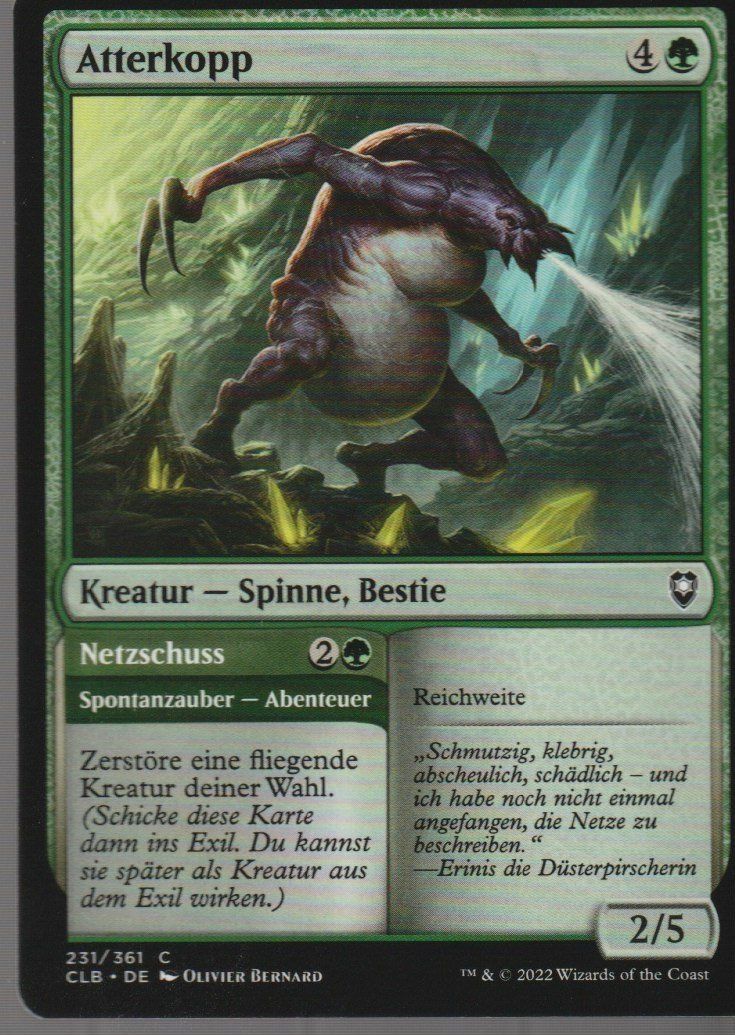 Magic The Gathering Sammelbilder & Trading cards: TCG Magic The Gathering MTG CLB 231 Atterkopp – Neu (gemäss Beschreibung) aus Vezia von Aquarius_Age