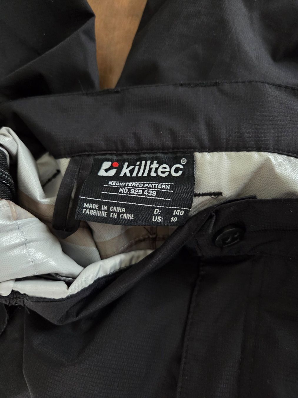 Killtec Pantaloni: Regenhose Killtec Gr 140 – Usato da Diegten venduto da ruz_82rp 1