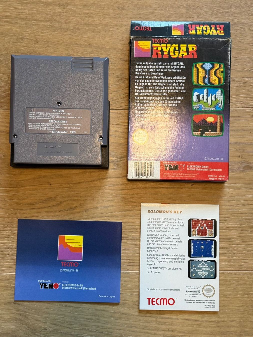 Nintendo Giochi: Rygar NES PAL-B  OVP – Usato da Ebmatingen venduto da omgmrtea 1
