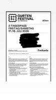 Gurtenfestival 2-Tagespass FR/SA