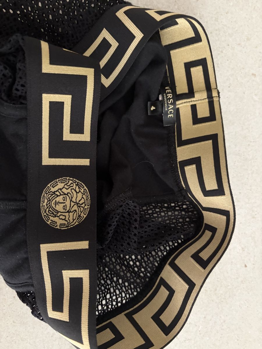 Versace Unterwäsche: Boxer Versace Homme Noir Taille 4 – Neu (gemäss Beschreibung) aus Bussigny von Danidan7076 4