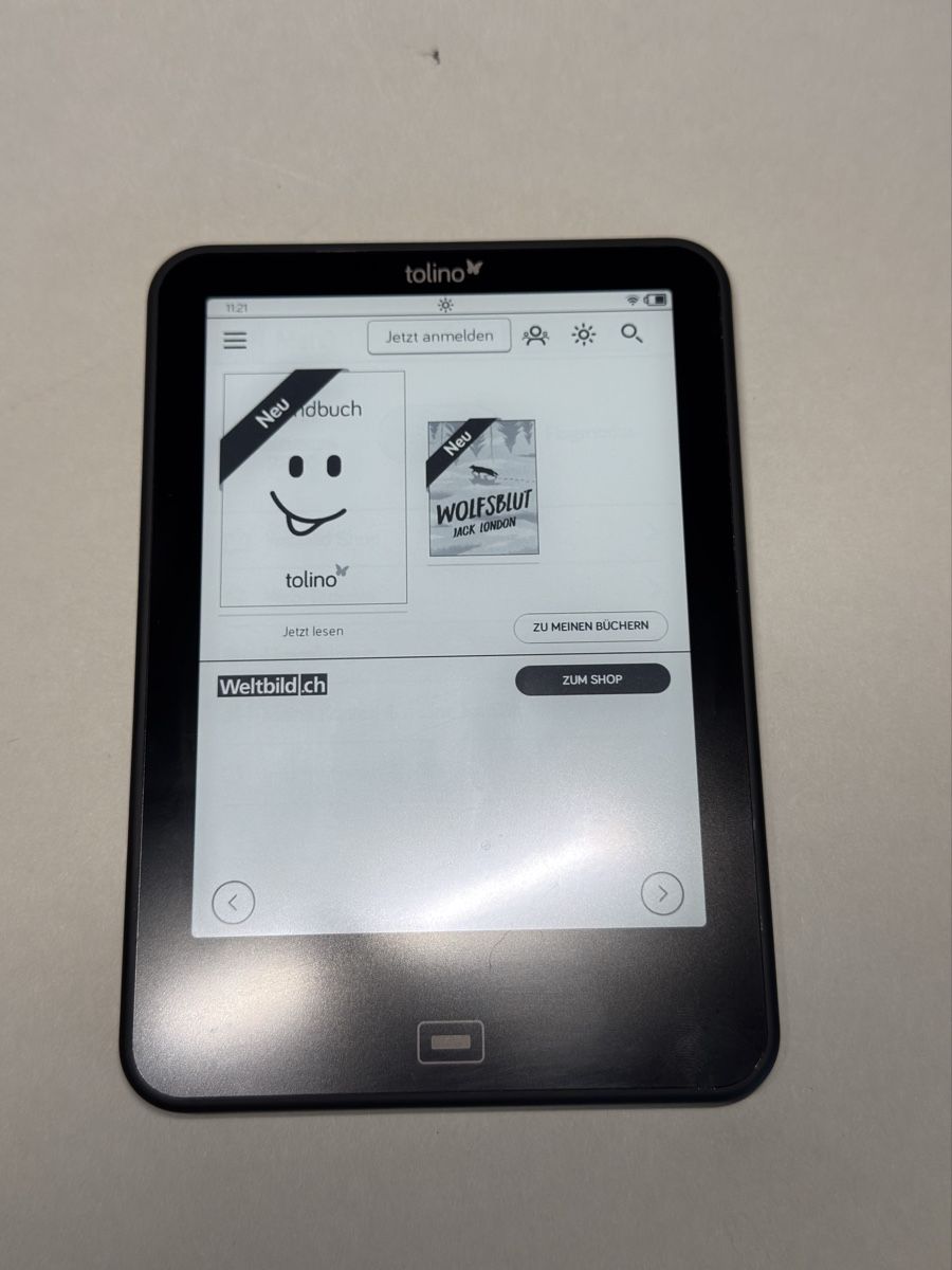 Tolino Tablettes PC: Tolino Vision 2 E-Reader (mit Ladekabel) – D'occasion à Rümlang par vla_9g7d 3