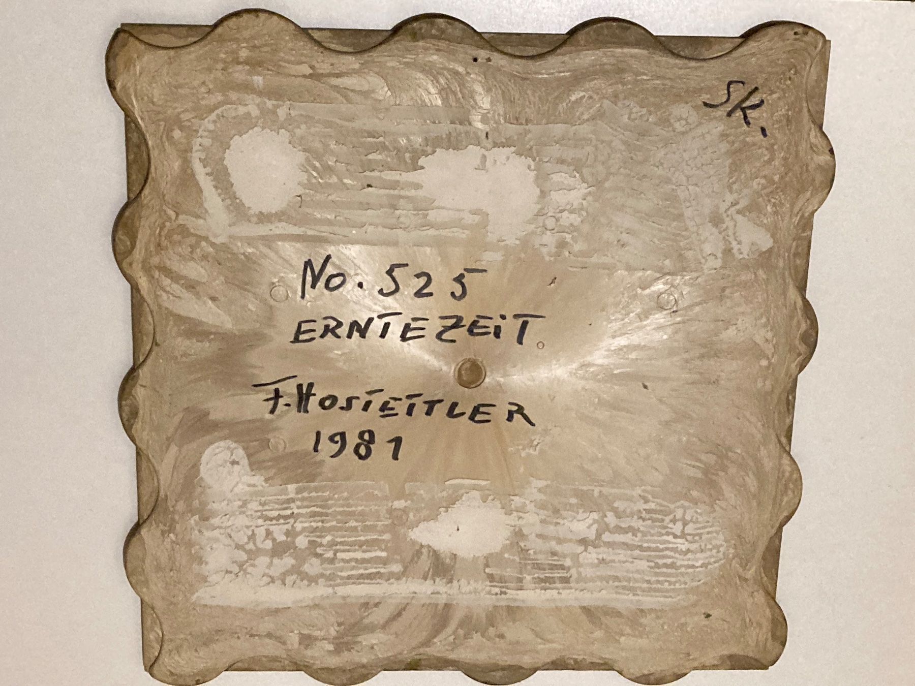 Dipinti: F.H. 81 Landschaftsgemälde monogrammiert, beschriftet – Usato da Hirzel venduto da pjn_d7xp 8