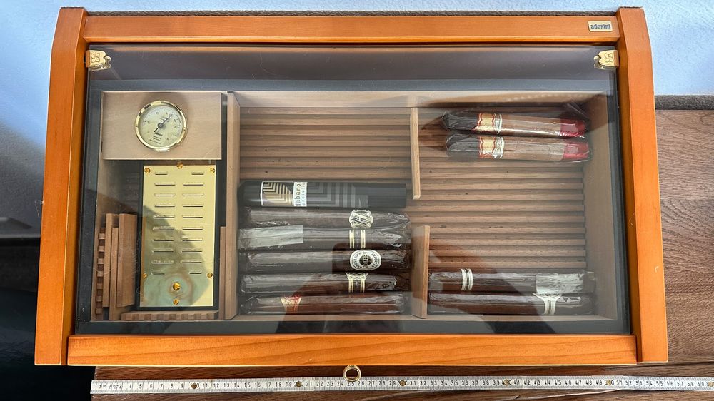 ADORINI HUMIDOR VEGA DELUXE Mahagoni Kaufen auf Ricardo