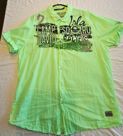 Camp David Kurzarmhemd, Gr. XL
