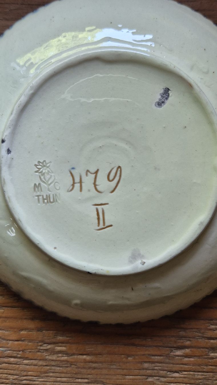 Teller: assiette Thun – Gebraucht aus Mervelier von marbre75 1