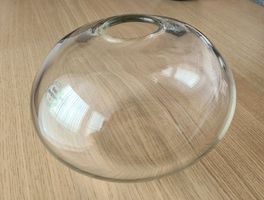 Glas Kugel-Vase Ø20cm glasklar 1,2kg schwer. Glasi Hergiswil