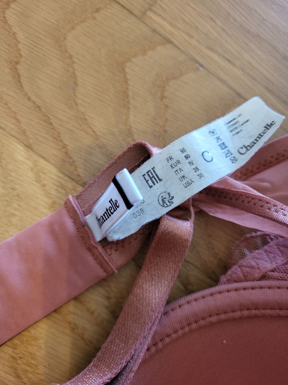 Chantelle Altra biancheria intima: Damen BH rosa Grösse 80C Chantelle – Usato da Wikon venduto da lin_qw8x 2