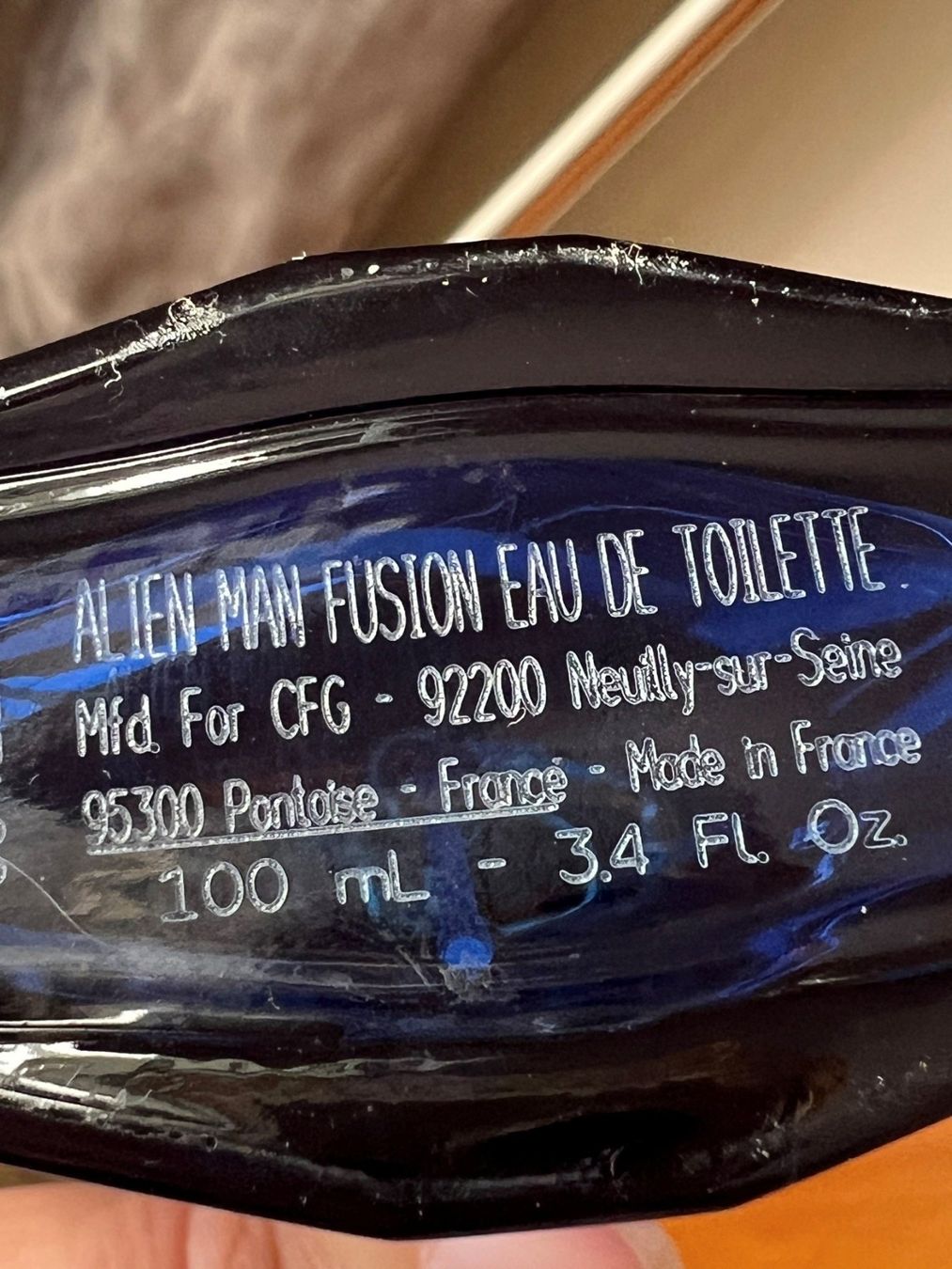 Mugler Profumi & Eau de Toilette: Alien Man Fusion EdT 100ml – Usato da Aeugst am Albis venduto da Taubenest 1