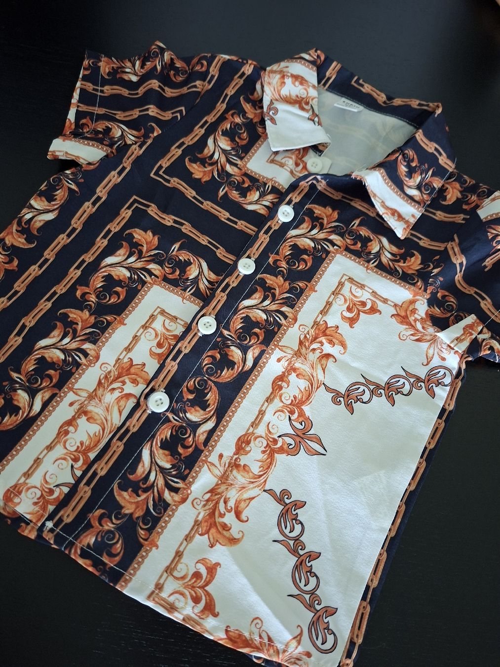 Blusen, T-Shirts & Tops: Kindee Hemd SHEIN Grösse 4Y mit Print  – Gebraucht aus Winterthur von Ausmisten2026